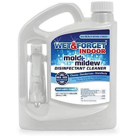 Wet and Forget Indoor Mold Mildew Disinfectant Cleaner 64oz