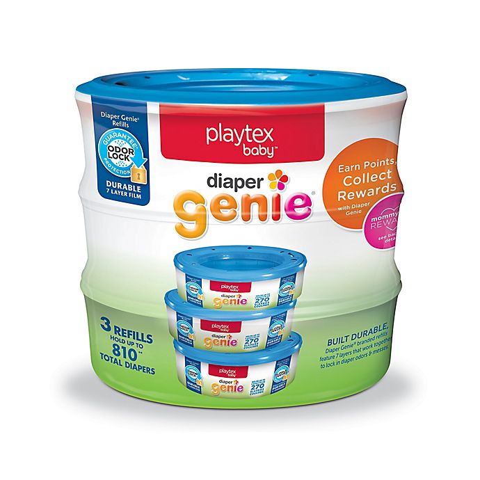 Playtex Diaper Genie Baby Diaper 3 Pack Refills