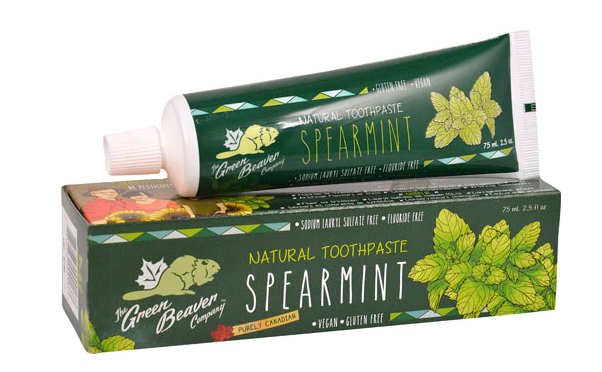 Green Beaver Natural Toothpaste Spearmint 2.5 fl oz