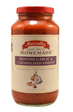 Mezzetta Napa Valley Homemade Pasta Sauce   25 oz