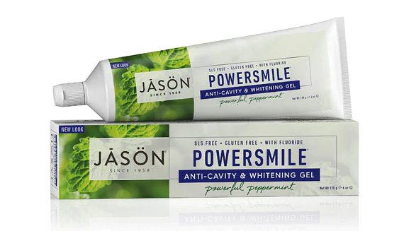 Jason PowerSmile  Anti Cavity and Whitening Toothpaste Gel  6 oz