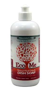 Eco Me Dish Soap Fragrance Free 16floz