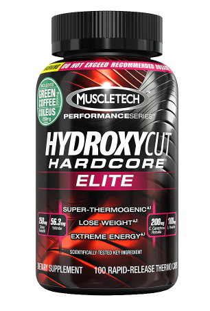 MuscleTech Hydroxycut Hardcore Elite Capsules 100.0ea pack of 2