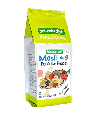 SeitenbacherAll Natural Cereal no.3 Musli For Active People  1 lb