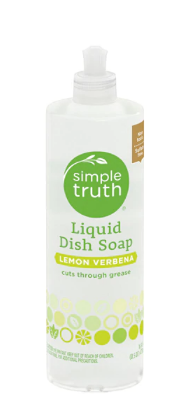 Simple Truth Liquid Dish Soap Lemon Verbena 16floz