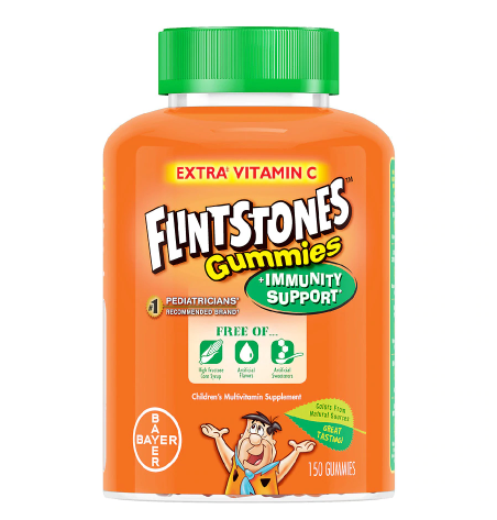 Flintstones Children's Gummies Immunity Support with Extra Vitamin C 150ea