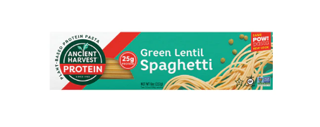 Green Lentil Spaghetti Ancient Harvest POW Pasta