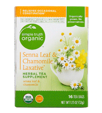 Simple Truth Organic Herbal Tea Supplement 16 Tea Bags