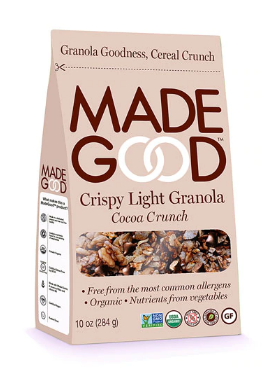 MadeGood Crispy Light Granola Cocoa Crunch 10oz