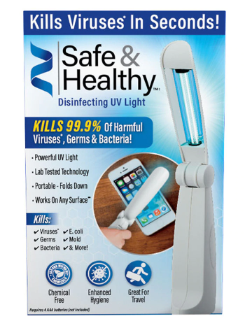 Ontel Products Safe and Healthy 1.0ea