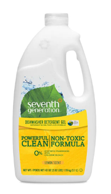 Seventh Generation Automatic Dishwashing Gel Lemon  42 fl oz