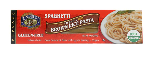 Lundberg Organic Brown Rice Pasta Spaghetti  10 oz