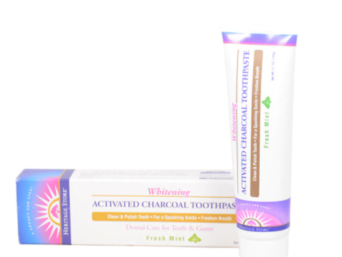 Heritage Products Activated Charcoal Whitening Toothpaste  5.1 oz