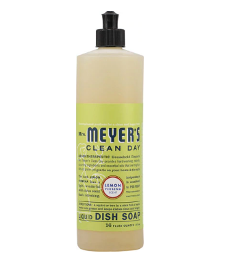 Mrs. Meyers Clean Day Liquid Dish Soap Lemon Verbena  16 fl oz