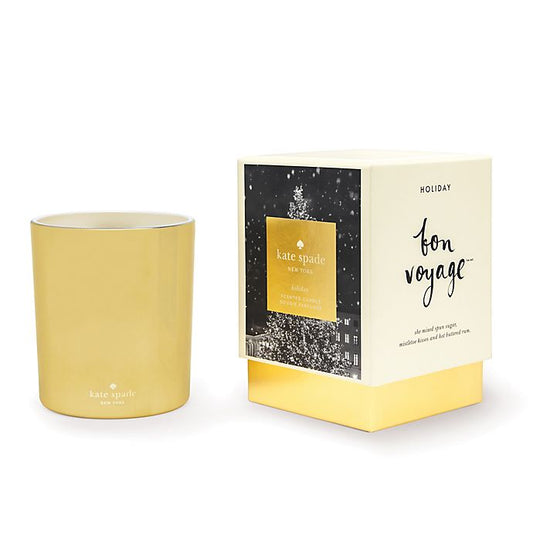 kate spade new york Bon Voyage Large Holiday Candle