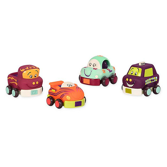 Wheels Soft Cars B 4Piece