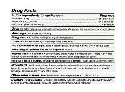 Walgreens Multi Antibiotic Plus Cream 0.5oz