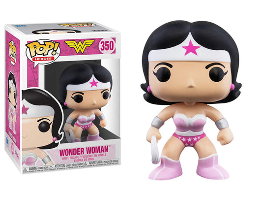 Funko POP Heroes Breast Cancer Awareness Wonder Woman Vinyl Figure