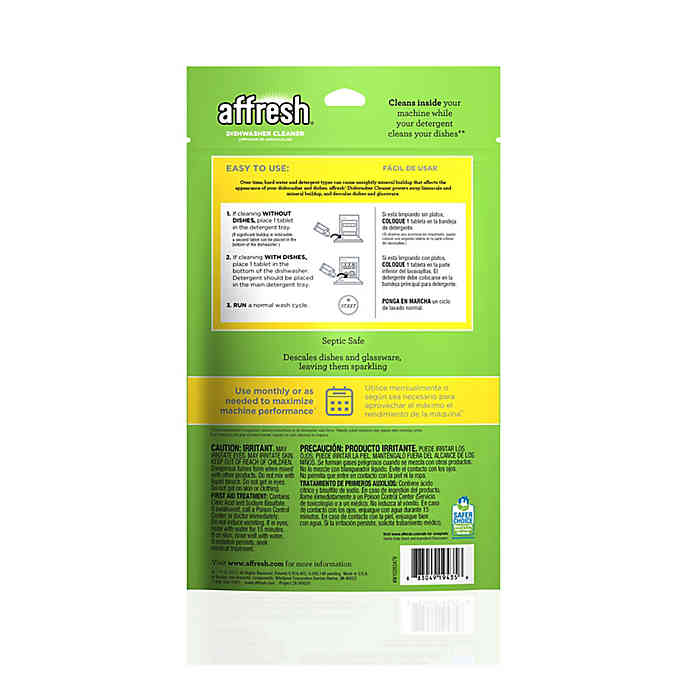 New Affresh Cleanser Dishwasher 6 Pack