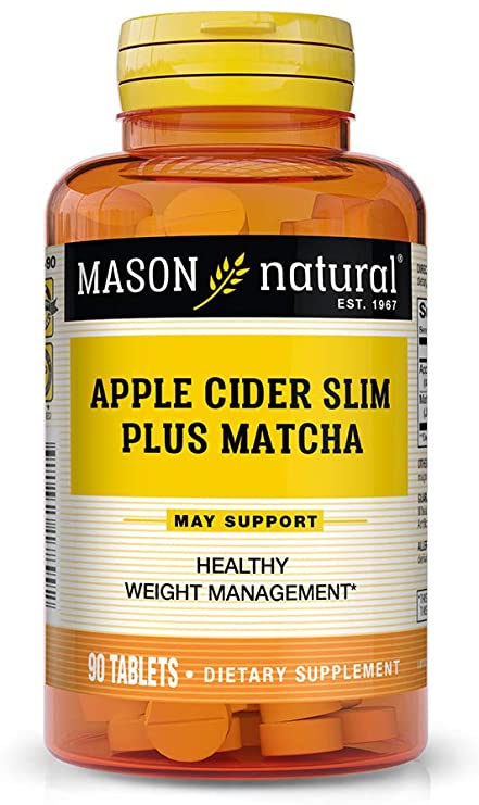 Mason Natural Apple Cider Slim Plus Matcha 90.0ea