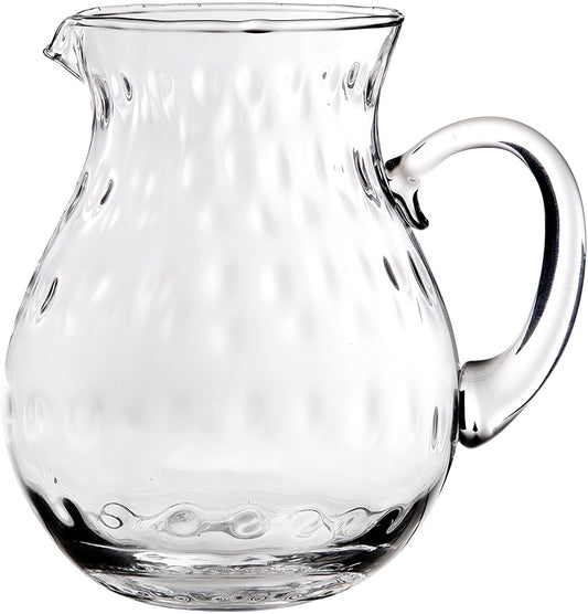 Home Essentials 77oz Hammered Belly Glass Pitcher