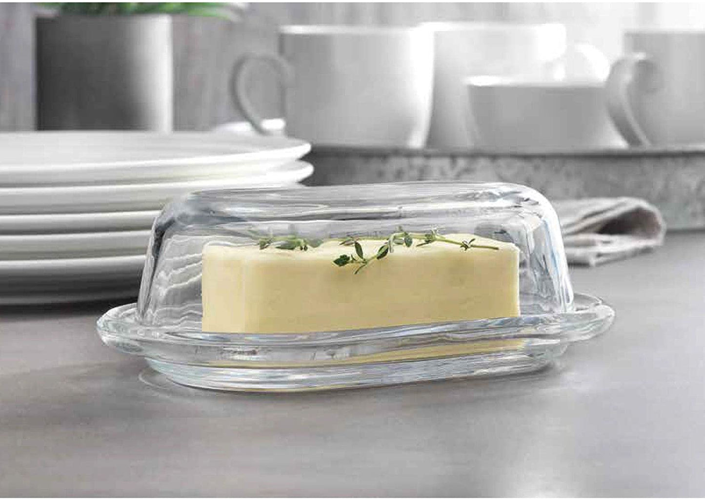 Home Essentials Tablescape Oval Butter Dish