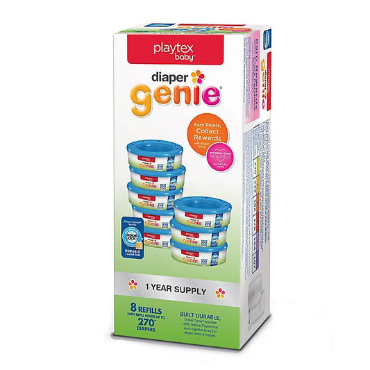 Playtex Diaper Baby Diaper Genie Refill 8Count