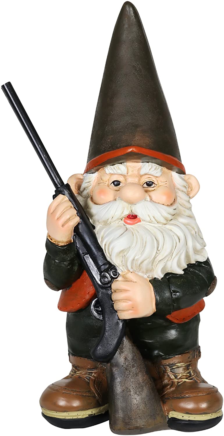 Gnome Exhart Hunting Figurine