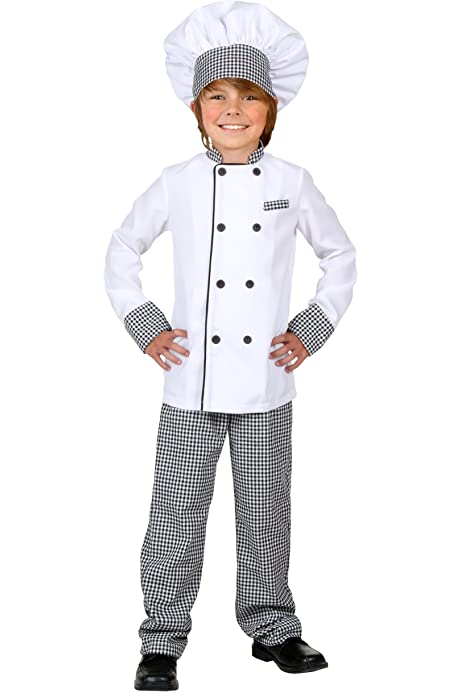 Fun Costume Child Chef Costume Medium