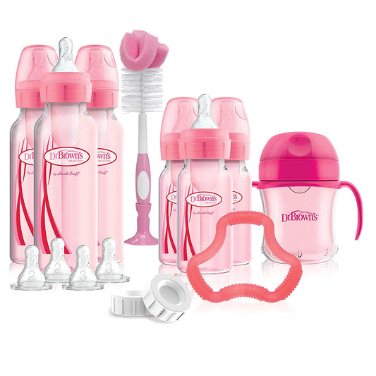 Dr. Browns Options Bottle Gift Set in Pink