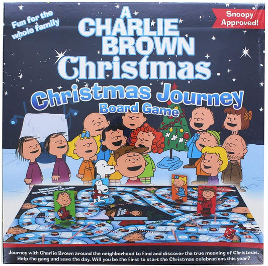 Peanuts A Charlie Brown Christmas Journey Board Game