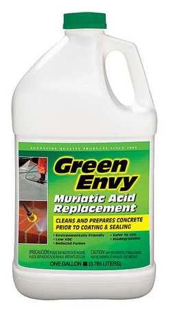 GREEN ENVY Liquid 1 gal Muriatic Acid Jug