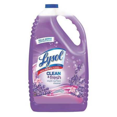 LYSOL 144oz Lavender and Orchid Disinfectant Liquid All Purpose Cleaner