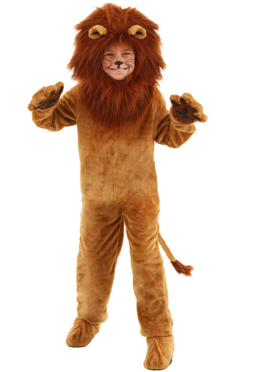 Medium Deluxe Lion Kids Costume