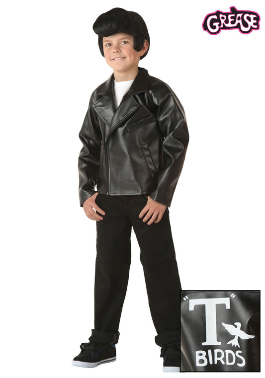 Kids Grease T Birds Jacket Costume Small