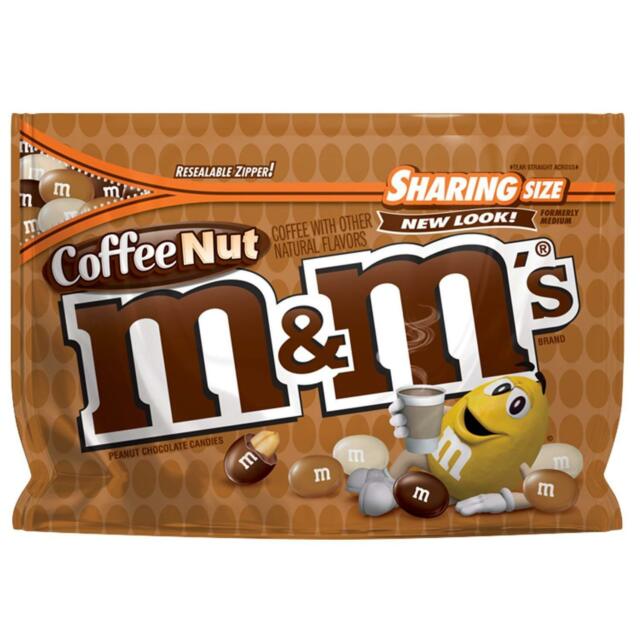 M and M Coffee Nut Candies 9.6oz
