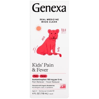 Genexa Kids Pain and Fever Relief 4.0fl oz